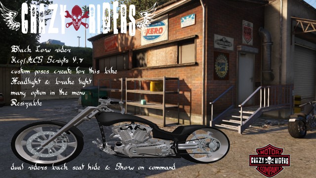 Crate Black Low Rider