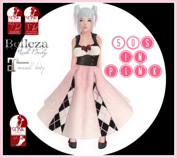 *Sparklez* 50s in Pink