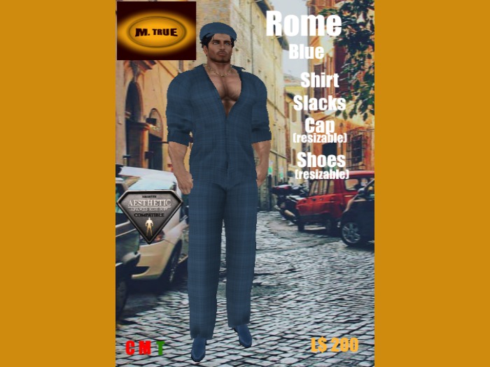 M. True Rome (Blue)