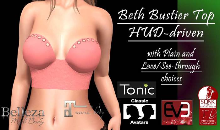 :Fluff: Beth Bustier Top HUD-driven