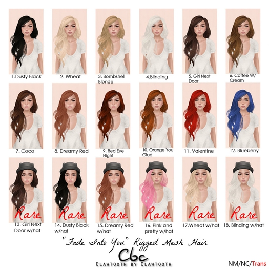 Clawtooth: Fade Into You prize 16 (REZ AND OPEN) RARE