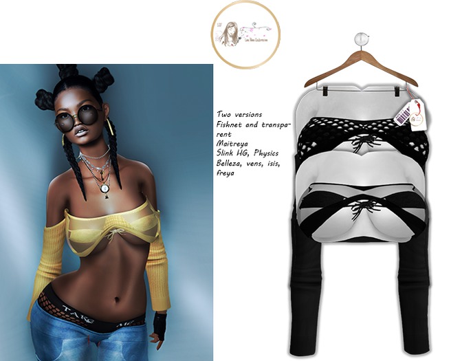 :LFE::Lolo top 2version bra noir