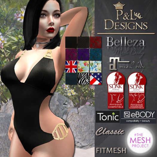 [P&L] - One Piece Swimsuit FatPack