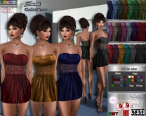 R.F. *Mesh line* Shanti Cocktail Dress - With Hud