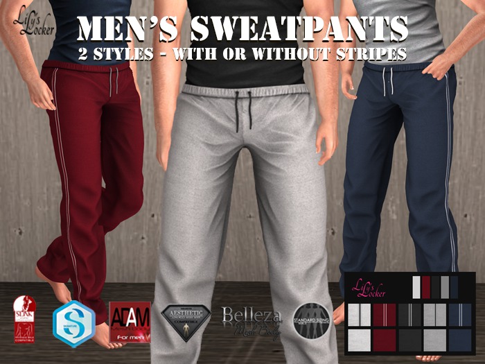 LL - Men's Sweatpants BOXED