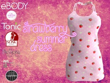 Flawed - Strawberries Summer Dress - Female