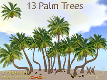 Tree. Palm 7 fatpack by Wild Motley