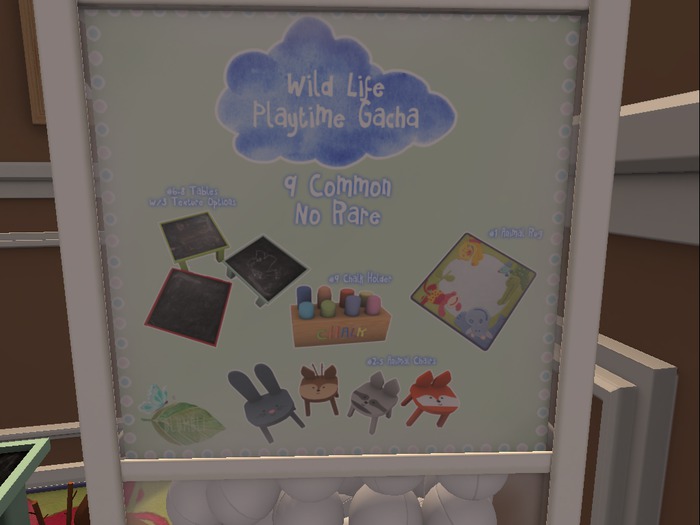 {Blumbli} - Wild Life Playtime Gacha #8 - Blue Table