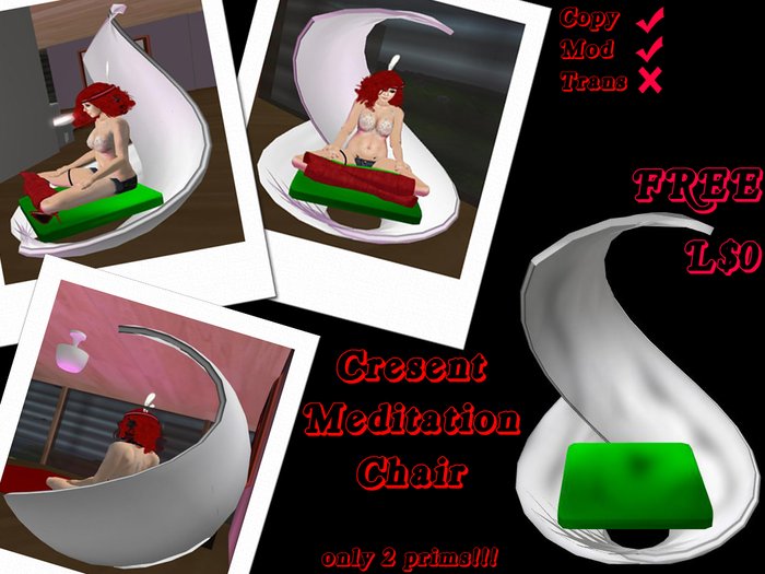 Cresent Meditation Chair