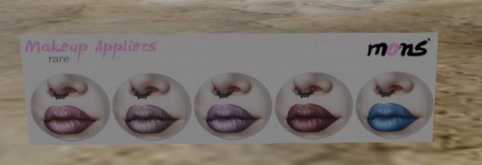 MONS / Genesis Mesh Heads Makeup HUD (gacha) RARE