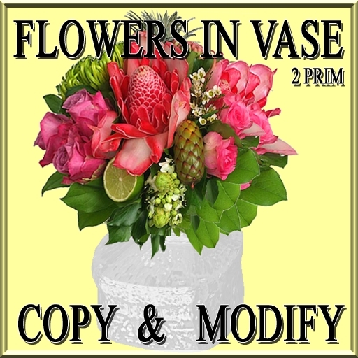 GuTi white vase with pink roses and lime