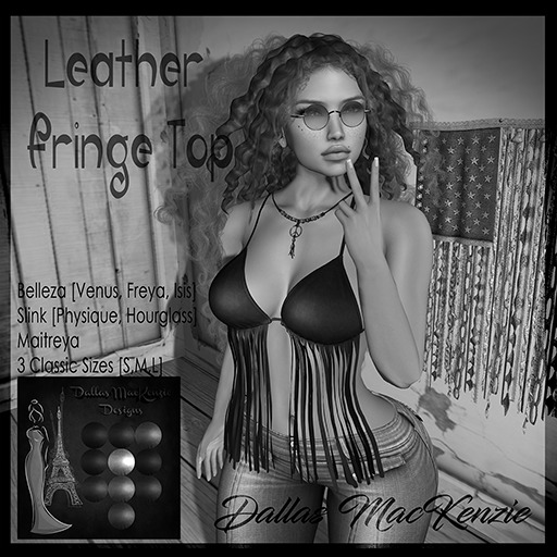 [Dallas MacKenzie] Fringe Top - DEMO