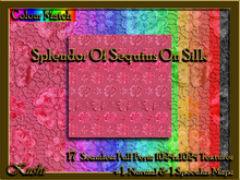 !Kushi! SplendorOfSequinsOnSilk Textures -WEAR TO UNPACK