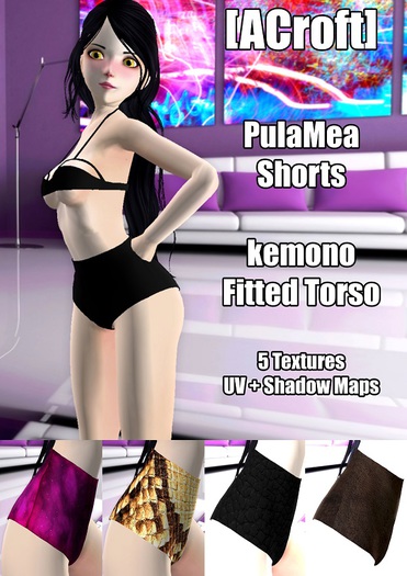 [ACroft][Pants] PulaMea [Fitted Torso]