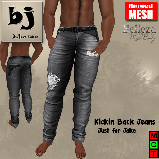 Kickin Back Jeans for Jake by BJ