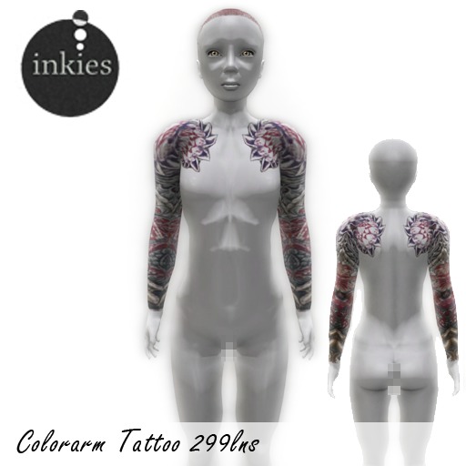 *inkies* colorarm tattoo