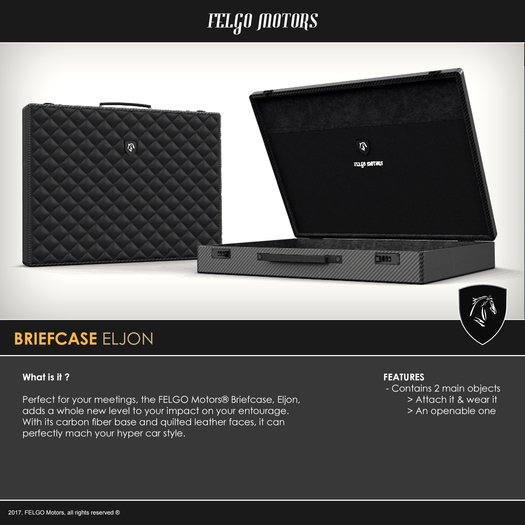 FELGO Motors // BRIEFCASE Eljon