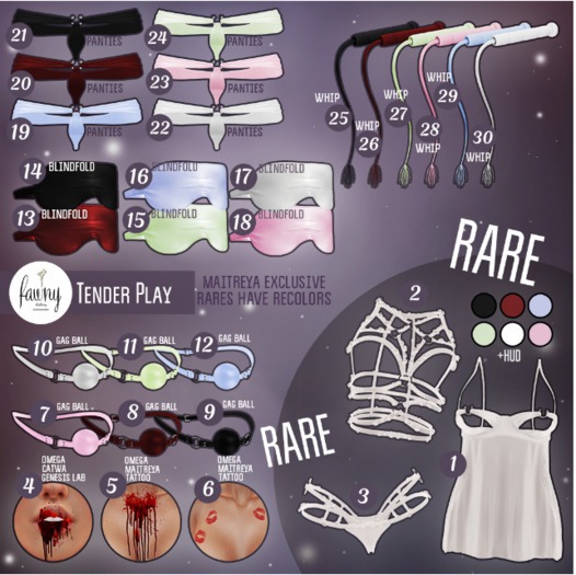 Fawny - Tender Play(27).Lash - Green