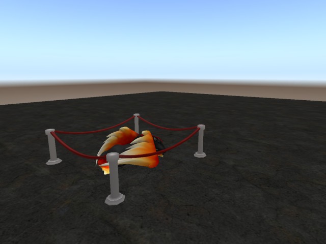 ROPE OFF DISPLAY