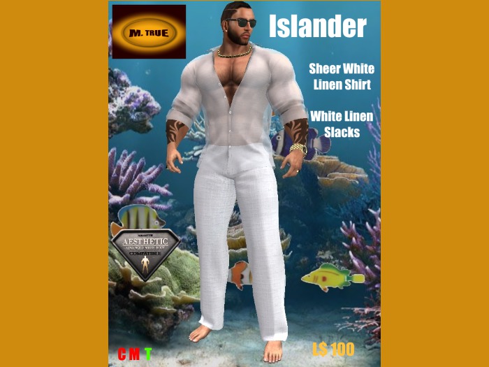 M. True Islander (White)