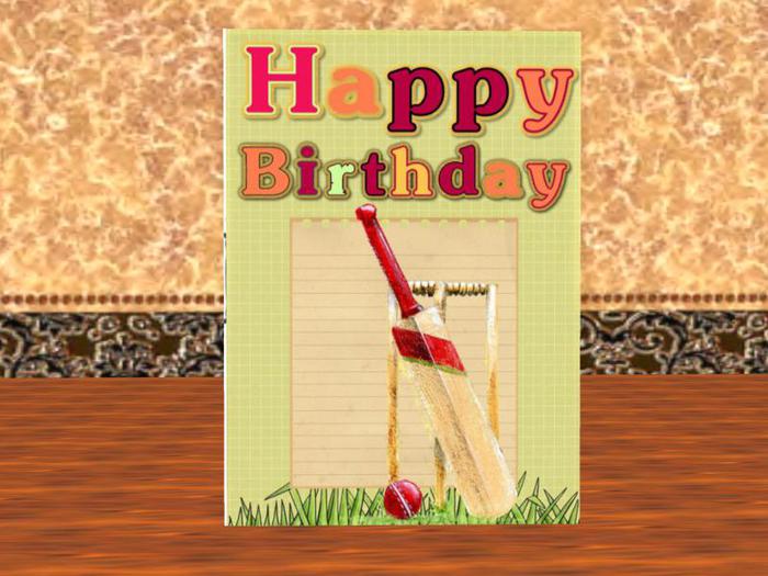 MagDilly, Cricket Birthday Card