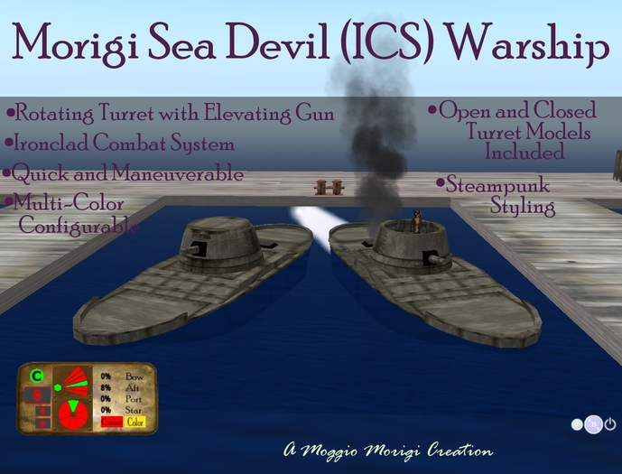 Morigi Sea Devil (ICS) Warship (boxed)