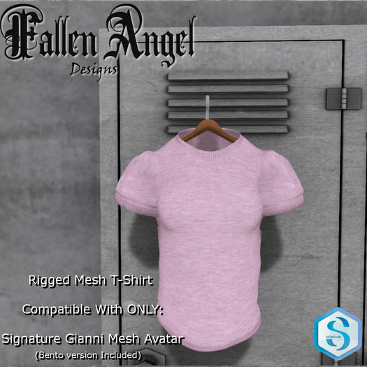 F.A.D  T-Shirt Pink -Signature (Bento Version Included)