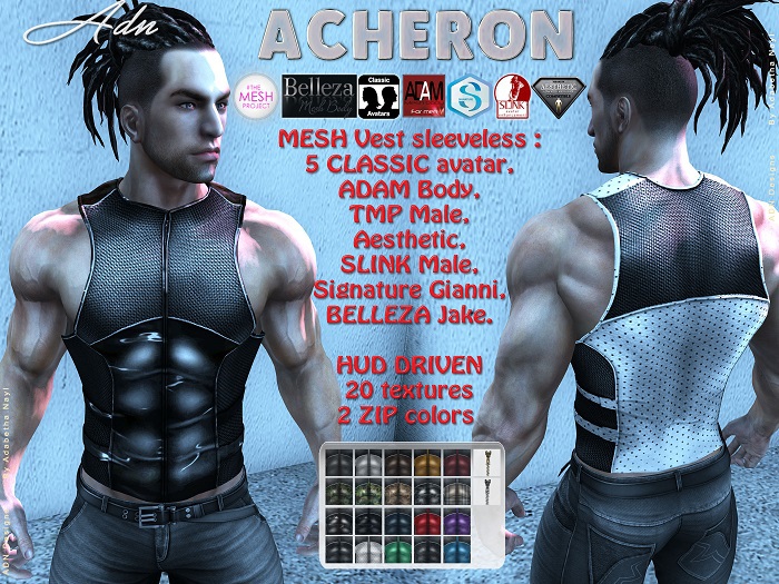 [AdN] ACHERON (BELLEZA ADAM AESTHETIC SLINK SIGNATURE TMP)