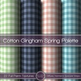 {L} Cotton-Gingham-Spring Palette