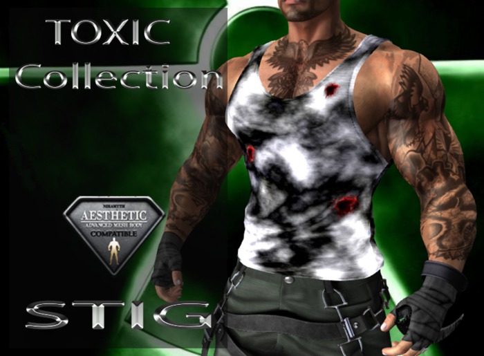 Male Tank Top Fitted Mesh for Aesthetic Body 