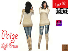Lara AC Winter Outfit Paige Light Brown