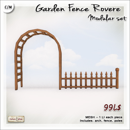 [V/W] Garden Fence Rovere COPY - (BOX)
