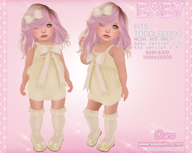 :*BABY*: {ToddleeDoo} Dara - Yellow