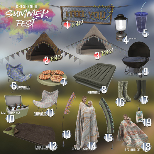 [Kres] SummerFest - 13 Small Flags