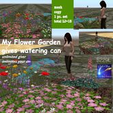 My Flower Garden with water can giver-Crate