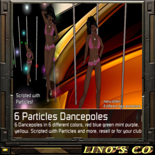 6 Particles Dancepoles *