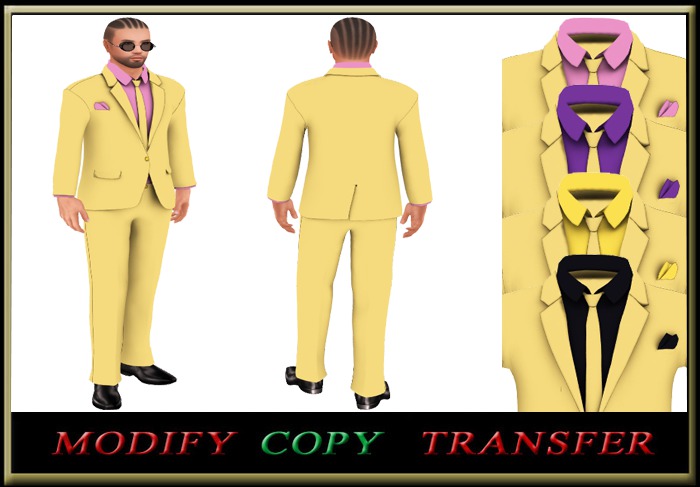 Stylish Costume (Yellow)