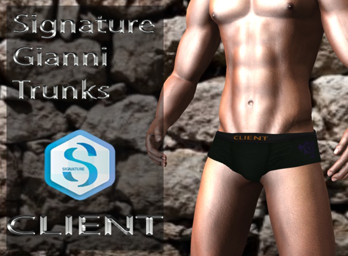 Signature Gianni  Trunks  green 1