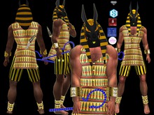 FARAON OUTFIT--MESH (5s)-TMP-SLINK-ADAM-GIANNI-AESTHETIC