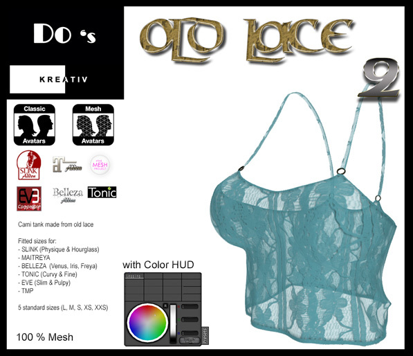 .:Do's:. Old Lace Tank  2  DEMO