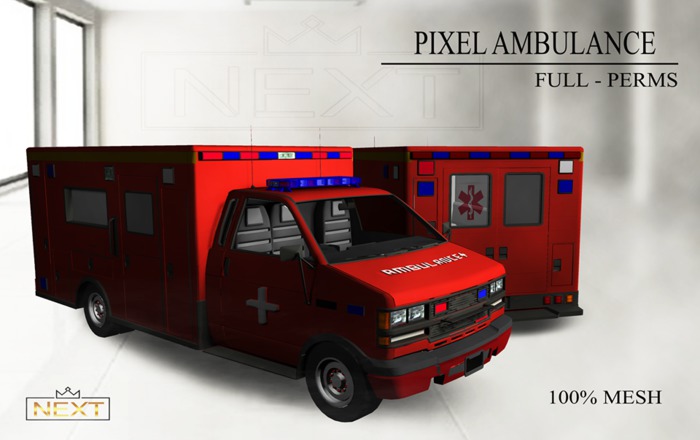 PIXEL AMBULANCE FULL PERMS