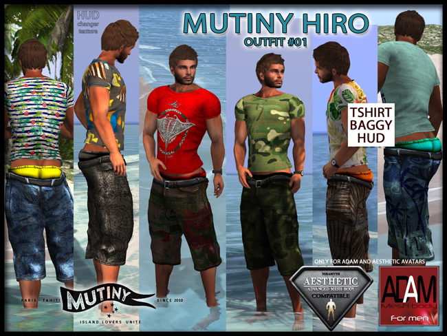 MUTINY HIRO OUTFIT #01 (ADAM & AESTHETIC)