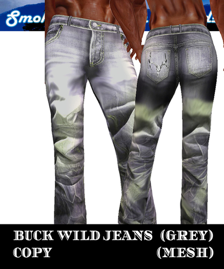 Buck Wild Jeans (Grey) (SMT)