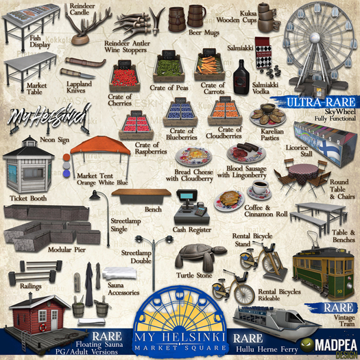 MadPea MyHelsinki Streetlamp Single