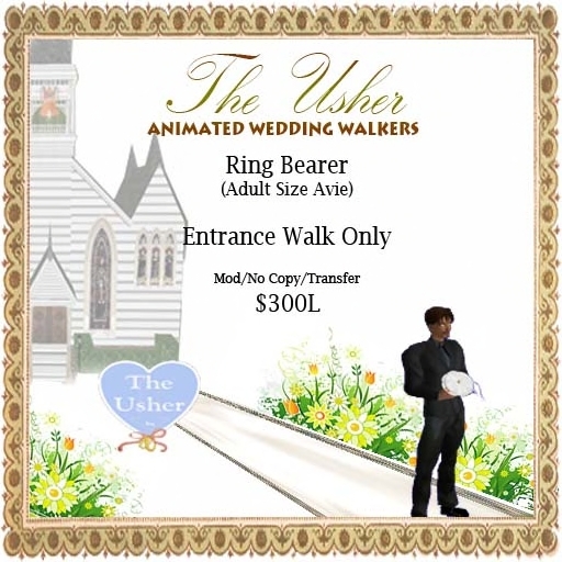 Ring Bearer Adult Walk - Entrance Walk