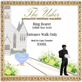 Ring Bearer Adult Walk - Entrance Walk