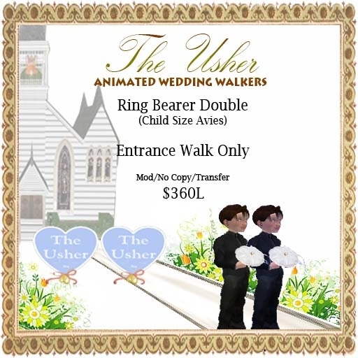Wedding Walk For Two Ring Bearer's (Child) - Entrance Walk