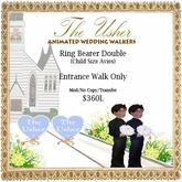 Wedding Walk For Two Ring Bearer's (Child) - Entrance Walk