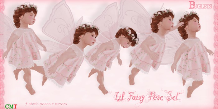 ~*Buglets*~ Lil Fairy Pose Set