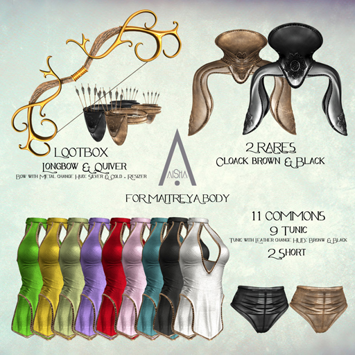 .AiShA. Ranger Tunic Green (Rezz)